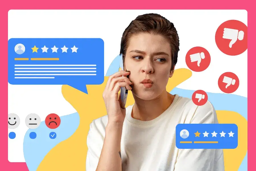 Exemple de fiche Google My Business avec avis positifs